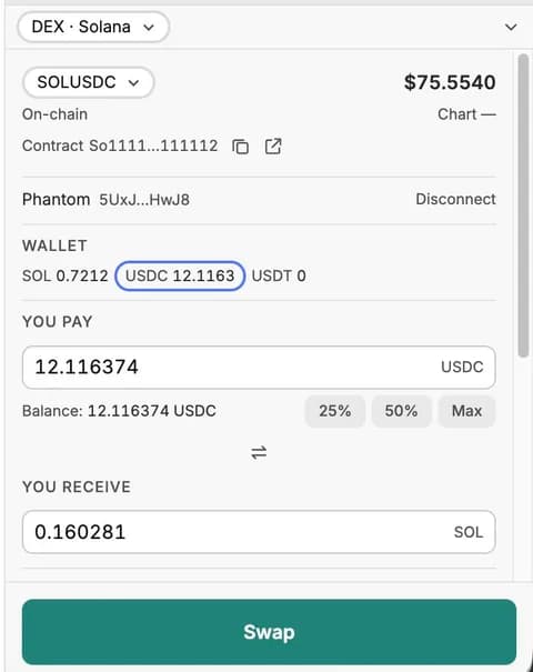 DEX trading