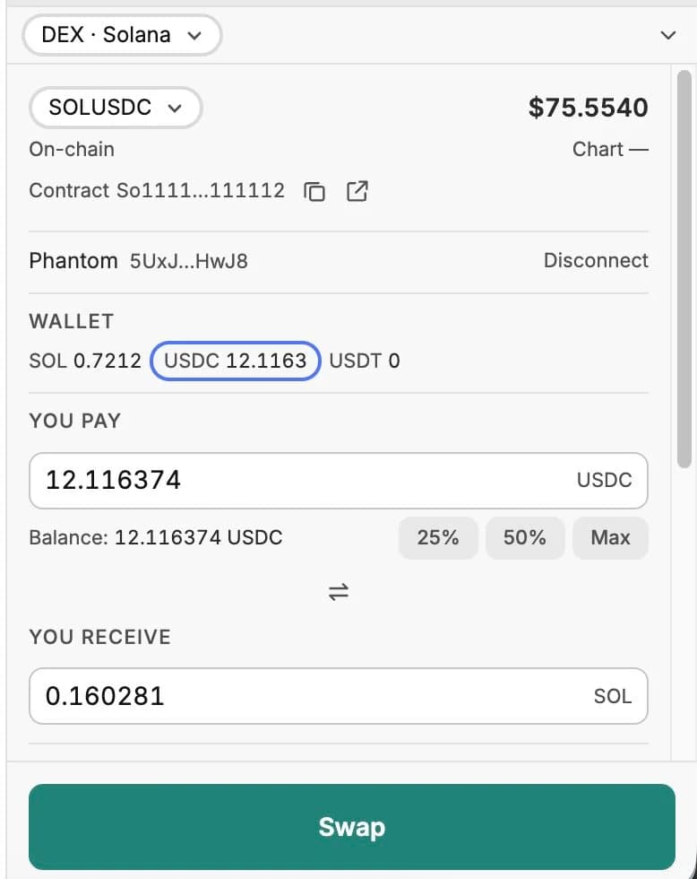 DEX trading